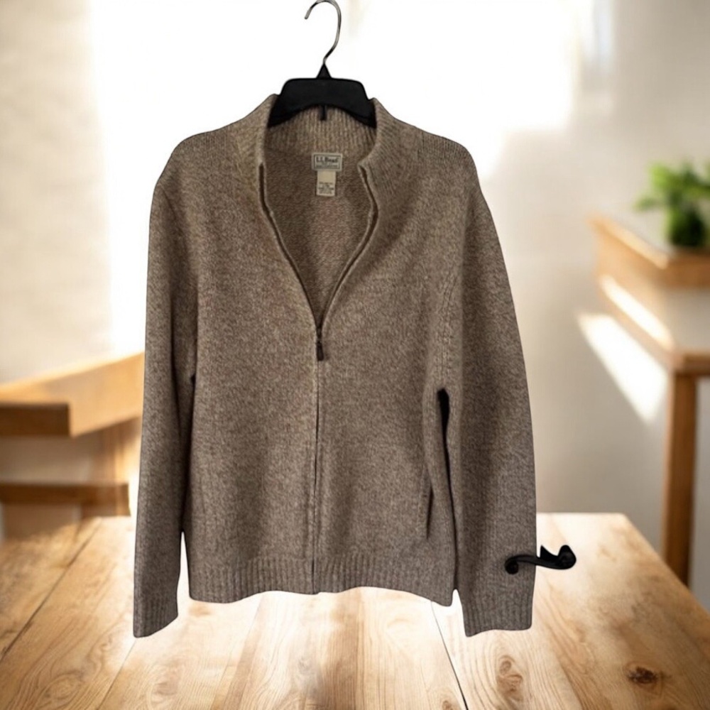 L.L. Bean Women's Tan Sweater